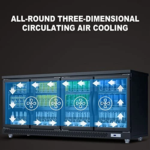 ATAAY Wine Cabinet Refrigerator Bar Refrigerator Bar Beer Cabinet Embedded Air Conditioner Commercial Drink Display Cabinet Single Door Freezer 6 ATAAY Wine Cabinet Refrigerator Bar Refrigerator Bar Beer Cabinet Embedded Air Conditioner Commercial Drink Display Cabinet Single Door Freezer - Image 4