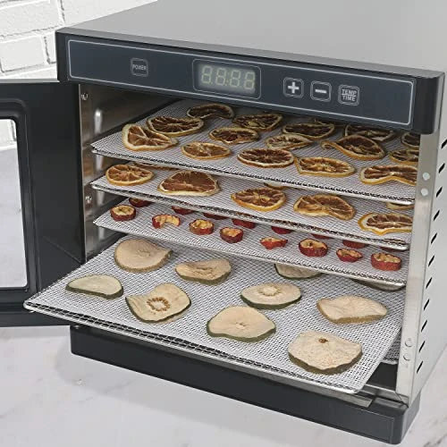 10 Pcs/Sets Silicone Dehydrator Sheets For Food Dehydrator & Freeze Dryer, 14x14 In 4 10 Pcs/Sets Silicone Dehydrator Sheets For Food Dehydrator & Freeze Dryer, 14x14 In - Image 2