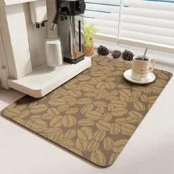 -Coffee Mat-Coffee Bar Accessories-Absorbent Stain Resistant Drying Mat Fit Under Coffee Maker Machine Coffee Pot Tray Espresso Machine-Coffee Station Accessories And Decor-12”x19” 21 -Coffee Mat-Coffee Bar Accessories-Absorbent Stain Resistant Drying Mat Fit Under Coffee Maker Machine Coffee Pot Tray Espresso Machine-Coffee Station Accessories And Decor-12”x19” -Wilton Shop 51QpdXpXy6L. AC
