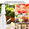 Sparkling Water Maker,Portable Soda Maker Machine For Home, Sparkling Water Maker Use Standard CO2 Cylinder For DIY Beverages Bubble Fruit Cocktail Healthy Drinks -Wilton Shop 51QspjzMQrL 2