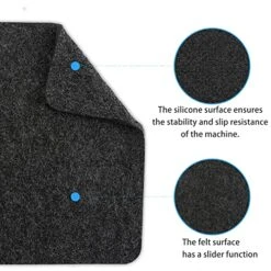 Heat Resistant Mat For Air Fryer,2Pcs Coffee Mat Air Fryer Mat With Appliance Slider Function,Kitchen Heat Resistant Pad For Countertop Heat Protector Compatible With COSORI,Mixer And Other Air Fryer 8 Heat Resistant Mat For Air Fryer,2Pcs Coffee Mat Air Fryer Mat With Appliance Slider Function,Kitchen Heat Resistant Pad For Countertop Heat Protector Compatible With COSORI,Mixer And Other Air Fryer -Wilton Shop 51R9f8fQMKL