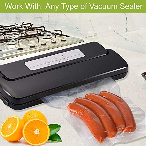 200 Quart Size 8 X 12 Inch Vacuum Sealer Freezer Storage Machine Bags For Food,Vac Seal A Meal Bags With BPA Free Sous Vide Vaccume Seal Safe PreCut Bag 6 200 Quart Size 8 X 12 Inch Vacuum Sealer Freezer Storage Machine Bags For Food,Vac Seal A Meal Bags With BPA Free Sous Vide Vaccume Seal Safe PreCut Bag - Image 4