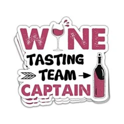 3 Pcs - Wine Tasting Is My Sport Sticker, Funny Wine Lover Wine Addict Wine Glass Wine Tasting Stickers For Laptop Bottle Phone Car Bumper Window Helmet, Stickers 3"x4"