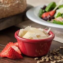 28058 Melamine Smooth Ramekin, 3 Oz. Capacity, Roma Red (Set Of 48) -Wilton Shop 51RSfUVHotL