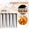 Bakeware Sets Mould Baked Croissants Baking Stainless DIY 5Pcs Steel Cake Molds Spiral Mold Kitchen,Dining & Bar (Multicolor, One Size) 1 Bakeware Sets Mould Baked Croissants Baking Stainless DIY 5Pcs Steel Cake Molds Spiral Mold Kitchen,Dining & Bar (Multicolor, One Size) -Wilton Shop 51RhxMDZf1L