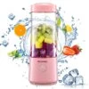 Portable Blender, Personal Size Blender Smoothie Maker Blender, Personal Smoothie Mixer, Usb Rechargeable Smoothie Blender (PINK) -Wilton Shop 51S8gK0dZTL