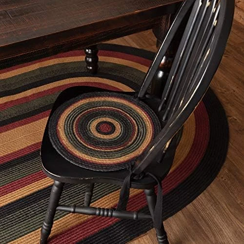 Wyatt Chair Pad, 15" Round- 6 Pcs, Multicolored 9 Wyatt Chair Pad, 15" Round- 6 Pcs, Multicolored - Image 7