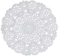 Consumer Medallion Lace Round Paper Doilies, 8-Inch, Pack Of 20 (B23004), White -Wilton Shop 51SM5KcEfhL. AC