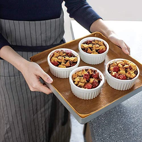 6 PCS Porcelain Souffle Dishes, Ramekins - 8 Oz For Souffle, Creme Brulee And Ice Cream, Cool Assorted Colors, 501.003 6 6 PCS Porcelain Souffle Dishes, Ramekins - 8 Oz For Souffle, Creme Brulee And Ice Cream, Cool Assorted Colors, 501.003 - Image 4