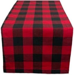 Buffalo Check Collection, Classic Farmhouse Table Runner, 14x72, Black & White -Wilton Shop 51StJN3XhoL. AC