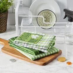 DII Celebrate St. Patrick's Day Kitchen Collection, St. Patty's Day, Dishtowel Set 10 DII Celebrate St. Patrick's Day Kitchen Collection, St. Patty's Day, Dishtowel Set -Wilton Shop 51T0LbgovKL