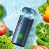 Fruit And Vegetable Washing Machine,Portable Ultrasonic Washing Cleaner,USB Wireless Food Purifier,Capsule Shape Fruit(A,1 Count (Pack Of 1)) 1 Fruit And Vegetable Washing Machine,Portable Ultrasonic Washing Cleaner,USB Wireless Food Purifier,Capsule Shape Fruit(A,1 Count (Pack Of 1)) -Wilton Shop 51T8QLciY0L