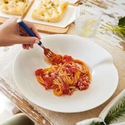 Pasta Passion Spaghetti Plate Set Of 2 By Villeroy & Boch - Premium Porcelain - Made In Germany - Dishwasher And Microwave Safe - 12 X 10.25 Inches -Wilton Shop 51T9ZhA2nrL