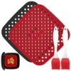 2 Pcs Air Fryer Liners,Sonku Non-Stick 8.5 Inch Square Mats For Airfryers Oven Pressure Cooker 2 2 Pcs Air Fryer Liners,Sonku Non-Stick 8.5 Inch Square Mats For Airfryers Oven Pressure Cooker -Wilton Shop 51TAkI3MxzS