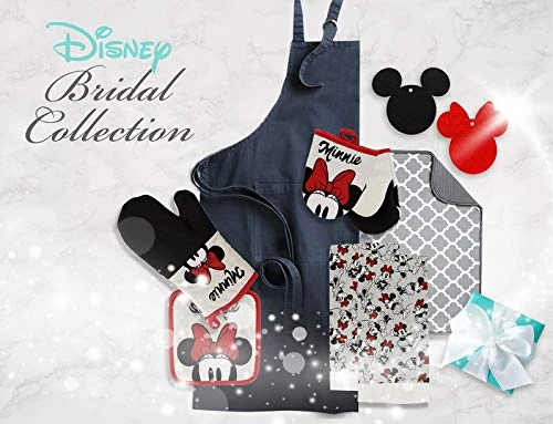 Disney Kitchen Neoprene Mini Oven Mitts, 2pk-Heat Resistant Oven Gloves With Insulation Ideal For Handling Hot Kitchenware-Non-Slip Grip, Hanging Loop, 5.5 X 7 Inches - Minnie Bows And Mickey Dots 9 Disney Kitchen Neoprene Mini Oven Mitts, 2pk-Heat Resistant Oven Gloves With Insulation Ideal For Handling Hot Kitchenware-Non-Slip Grip, Hanging Loop, 5.5 X 7 Inches - Minnie Bows And Mickey Dots - Image 7