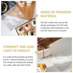 Silicone Bakeware Silicone Bakeware Chocolate Silicone Candy 3pcs Fish Silicone Resin Molds Japanese Carp Goldfish Fish Tail Mochi Animals Silicone Bread Loaf Pan -Wilton Shop 51TQrzB3zgL