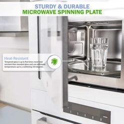 Microwave Plate Replacement For GE WB49X10097 11.25" Samsung DE74-20102B Microwave Glass Turntable Tray 11 1/4" Inches -Wilton Shop 51TX465tbbL 4