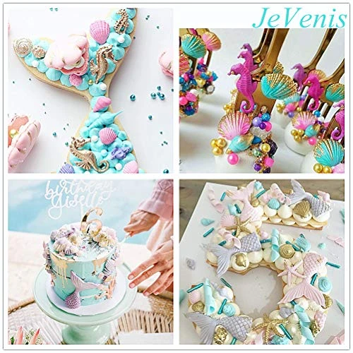 Set Of 3 JeVenis 3D Big Mermaid Tail Mold Mermaid Silicone Fondant Mold For Cake Decoration Chocolate Candy Mold Soap Mold Baking Tool Jello Mold Cupcake Topper Ice Tray 6 Set Of 3 JeVenis 3D Big Mermaid Tail Mold Mermaid Silicone Fondant Mold For Cake Decoration Chocolate Candy Mold Soap Mold Baking Tool Jello Mold Cupcake Topper Ice Tray - Image 4