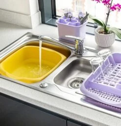 631895 9.5 Litre Large Rectangular Bowl, Yellow -Wilton Shop 51TgDYKyzlS