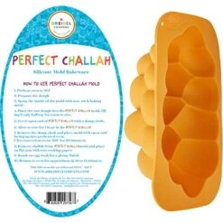 Silicone Challah Braid Bread Mold Bakeware, Perfect Kosher Challah Braided Baking Mold Pan, No Shaping Required, Large (Single) -Wilton Shop 51U6IpJk03L