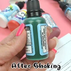 Black Edible Poppy Paint, Fast Drying Poppy Paint For Cake Pops, Cookies, Chocolates – Premium Quality Poppy Paint To Be Used On Glaze Icing, Fondant, Wafer Paper, Candy (30ml - Black) -Wilton Shop 51UOWIXUkKL