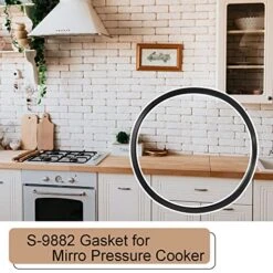 S-9882 Gasket Compatible With Mirro Pressure Cooker Model M-0312, M-0406, M-0416, M-0512, M-0522 Etc. Seal Ring For 12qt/16qt/22qt Pressure Canner -Wilton Shop 51UsI04oruL