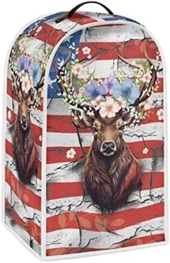 FUIBENG Colorful Daisy Flower Small Kitchen Appliance Covers For Stand Mixer Or Coffee Maker,Washable And Durable Blender Covers For Kitchen -Wilton Shop 51UuNlcibmL. AC