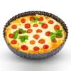 GENERIC 9.5inch - Carbon Steele Perforated - Quiche Baking Dish - Quiche Pan With Removable Bottom - Tart Pans - Tart Pan With Removable Bottom - Tart Pan 9 Inch Removable Bottom -Wilton Shop 51VC6gL2DDL