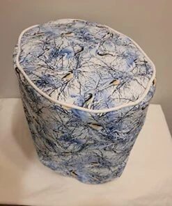 Cotton Cover Compatible With Keurig Coffee Brewing System (Little K, Blue Floral) -Wilton Shop 51VhUdPx7gL. AC 1