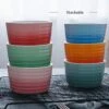 Souffle Ramekins Porcelain Dishes 240Ml Embossed Souffle Creme Brulee For Baking And Dipping Sauces - Gradient Color Glaze Ring Pattern Baking Bowl,6pcs -Wilton Shop 51VuMfNBLtL 1