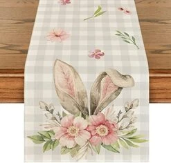 Buffalo Plaid Bunny Rabbit Ears Flower Easter Placemats For Dining Table, 12 X 18 Inch Spring Summer Seasonal Holiday Rustic Vintage Washable Table Mats Set Of 4 31 Buffalo Plaid Bunny Rabbit Ears Flower Easter Placemats For Dining Table, 12 X 18 Inch Spring Summer Seasonal Holiday Rustic Vintage Washable Table Mats Set Of 4 -Wilton Shop 51W6wFeGKCL. AC 1