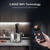 Sous Vide Cooker, Wifi Sous Vide Mchine Precision Cooker,IPX7 Waterproof, 1100W Fast-Heating Precision Immersion Circulator With Recipes On APP,Accurate Temperature And Time Control, Low Noise