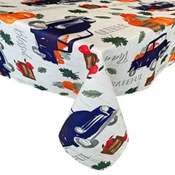 Pumpkin Farm Truck Country Rustic Autumn And Fall Fabric Napkins, Vintage Truck Grateful Thanksgiving, Soil Resistant, No Iron Easy Care Napkins, Set Of 8 Napkins -Wilton Shop 51Wd0MBzzDL