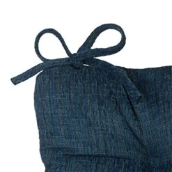 The Gripper Twill Jumbo XL Non-Slip Rocking Chair Cushion Set With Thick Padding, Includes Seat Pad & Back Pillow With Ties For Indoor Living Room Rocker, 17x17 Inches, 2 Piece Set, Sapphire -Wilton Shop 51Wl0Zxm8OL