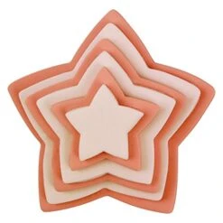 PME Star Cutters, For Cake Decorating, Set Of 6 -Wilton Shop 51X0L1YwlxL