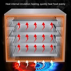 Roll Steamer Rice Noodle Rolls Machine, 53x53x43cm Stainless Steel Chinese Changfen Steamer, 4-Layer Cantonese Household Cuisine Cookware -Wilton Shop 51XAKTA75QL