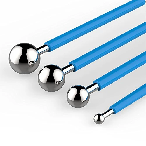 DIY Cake Tools, AmyTalk 4Pcs Metal Ball Baking Fondant Cake Tools Stainless Steel 8 Head Pen For Sugar Flower 6 DIY Cake Tools, AmyTalk 4Pcs Metal Ball Baking Fondant Cake Tools Stainless Steel 8 Head Pen For Sugar Flower - Image 4