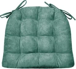 Yden Grey Dining Chair Pad With Ties - Size Standard - Reversible, Latex Foam Fill Cushion, Machine Washable, Linen Look (Pewter - XL) 30 Yden Grey Dining Chair Pad With Ties - Size Standard - Reversible, Latex Foam Fill Cushion, Machine Washable, Linen Look (Pewter - XL) -Wilton Shop 51XFcsradfL. AC