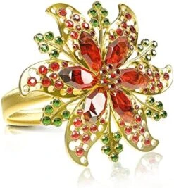 Set Of 8 Christmas Wreath Napkin Rings Set- Diamond Wreath Xmas Napkin Ring Holders For Cloth Napkins, Christmas Holiday Party Dinner Table Decoration 19 Set Of 8 Christmas Wreath Napkin Rings Set- Diamond Wreath Xmas Napkin Ring Holders For Cloth Napkins, Christmas Holiday Party Dinner Table Decoration -Wilton Shop 51XW8gFqvqL. AC