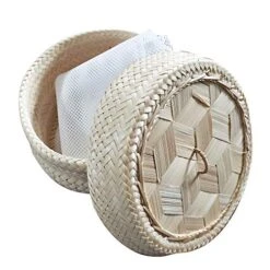 Bamboo Rice Steamer Basket With Lid Sticky Rice Cooker Thai Home Electric Cooker Food Safe Free Cloth 1 Piece