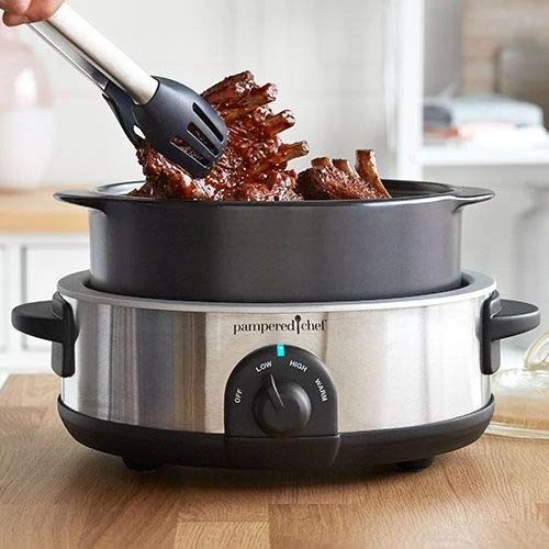 AMPERED CHEF ROCKCROK SLOW COOKER STAND #3156 4 AMPERED CHEF ROCKCROK SLOW COOKER STAND #3156 - Image 2