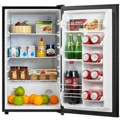 Midea MRM31A4ABB Compact All Refrigerator, Thermoelectric Mini 3.1 Cubic Feet-for Home, Office, Dorm, Fridge Black -Wilton Shop 51XfEUJuEPL