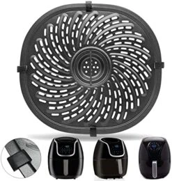 Air Fryer Grill Pan For Power XL Gowise 7QT Air Fryers,Nonstick Coating Crisper Plate,Air Fryer Replacement Parts,Air Fryer Rack,Air Fryer Accessories,Enamel Coating,Non-stick,Dishwasher Safe 25 Air Fryer Grill Pan For Power XL Gowise 7QT Air Fryers,Nonstick Coating Crisper Plate,Air Fryer Replacement Parts,Air Fryer Rack,Air Fryer Accessories,Enamel Coating,Non-stick,Dishwasher Safe -Wilton Shop 51Xqy4VBtcL. AC