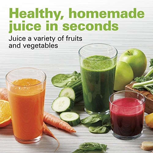 Hamilton Beach Juicer Machine, Centrifugal Extractor Big Mouth 3” Feed Chute For Whole Fruits & Vegetables, Easy To Clean, 2 Speeds, 800 Watts, BPA Free, Black And Silver (67750) 8 Hamilton Beach Juicer Machine, Centrifugal Extractor Big Mouth 3” Feed Chute For Whole Fruits & Vegetables, Easy To Clean, 2 Speeds, 800 Watts, BPA Free, Black And Silver (67750) - Image 6