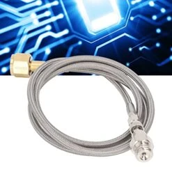 YYQTGG Refilling Connector, Soda Refill Adapter Firm Connection Long Hose Perfect Match Low Magnetic Permeability Stainless Steel Brass For Replacement(CGA320 To TR21-4) -Wilton Shop 51Y6qYsHRUL