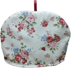 Cotton Tea Cozy Vintage Floral Printed Teapot Cover Tea Pot Décor Cozies Insulated Kettle Kitchen Dust Cover -Wilton Shop 51YLgh GmL. AC