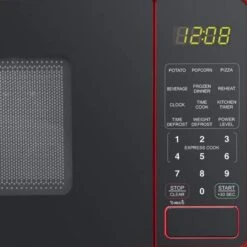 GENERIC JHSF 0.7 Cu Ft Compact Countertop Microwave Oven, Red -Wilton Shop 51YYD9KY1dL