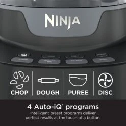 Ninja NF705BRN Professional XL Food Processor, 1200 Peak-Watts. 4 Functions For Chopping, Slicing/Shredding, Purees, Dough. 12-Cup Processor Bowl, 2 Blades/Discs, Feed Chute/Pusher, Storage Box, Black 11 Ninja NF705BRN Professional XL Food Processor, 1200 Peak-Watts. 4 Functions For Chopping, Slicing/Shredding, Purees, Dough. 12-Cup Processor Bowl, 2 Blades/Discs, Feed Chute/Pusher, Storage Box, Black -Wilton Shop 51Z3hrIyHBL