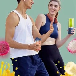 Lectric Juice Maker Portable USB Charged Juice Cup Outdoor Juice Maker Stirrer (Blue) 13 Lectric Juice Maker Portable USB Charged Juice Cup Outdoor Juice Maker Stirrer (Blue) -Wilton Shop 51Z8RZKWxdL