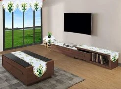 Irish Clover Table Runners For St. Patrick’s Day And Spring, Embroidered Shamrock Table Scarf, Decorations (14 × 70 Inch) -Wilton Shop 51ZA1YRO3VL